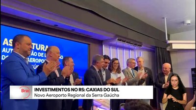 Governo autoriza licitação para novo aeroporto regional da Serra, Gaúcha, no RS