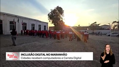 Cidades do Maranhão recebem computadores e Carreta Digital