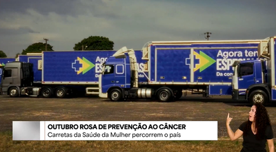 Carretas do Agora Tem Especialistas oferecem exames de prevenção ao câncer de mama