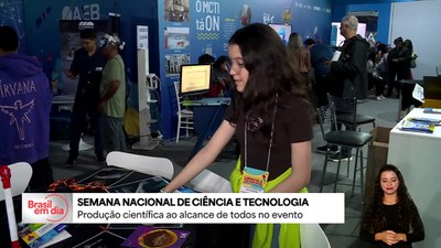 Semana Nacional de Ciência e Tecnologia: produção científica ao alcance de todos no evento