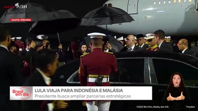 Lula viaja para Indonésia e Malásia