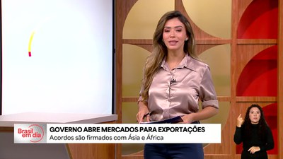 Brasil abre novos mercados para exportações
