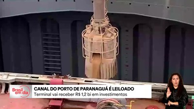 Canal do Porto de Paranaguá é leiloado