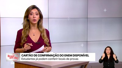Cartão de confirmação do Enem está disponível