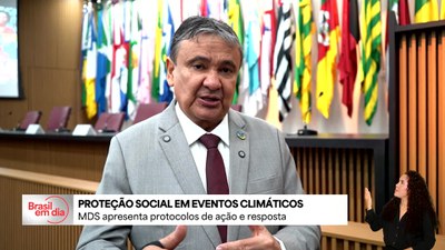 Ministério apresenta medidas de proteção social para vítimas de eventos climáticos