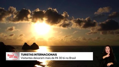 Gastos de turistas estrangeiros bate recorde