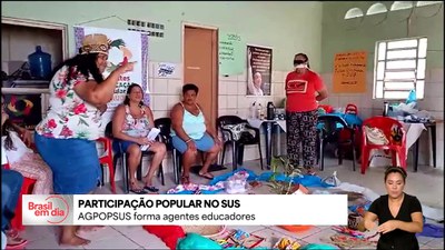 Programa forma 8 mil agentes e educadores populares de saúde