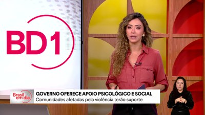 Governo vai oferecer apoio psicológico e social para as comunidades afetadas pela violência no RJ
