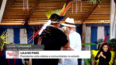 Presidente visita aldeias e comunidades no Pará