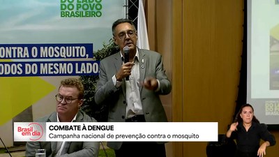 Ministério da Saúde lança campanha contra a dengue