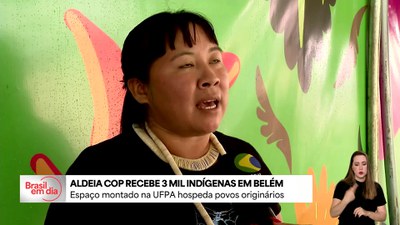Aldeia COP recebe 3 mil indígenas