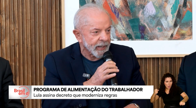 Lula assina decreto que moderniza regras do vale-alimentação e refeição