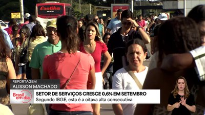 Setor de serviços avança 0,6% em setembro e registra novo patamar recorde