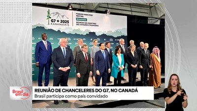 Brasil participa da reunião de chanceleres do G7 como país convidado
