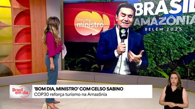Bom Dia, Ministro: Celso Sabino afirma que COP 30 reforça turismo na Amazônia