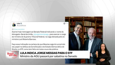 Lula indica advogado-geral da União, Jorge Messias, para cargo de ministro do STF