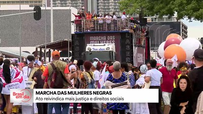 Marcha das Mulheres Negras reivindica mais justiça e direitos sociais