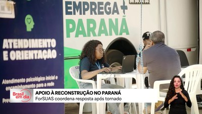 ForSUAS atua na reconstrução de Rio Bonito do Iguaçu (PR) após tornado