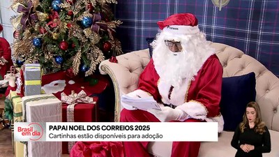 Papai Noel dos Correios: cartas estão disponíveis para adoção