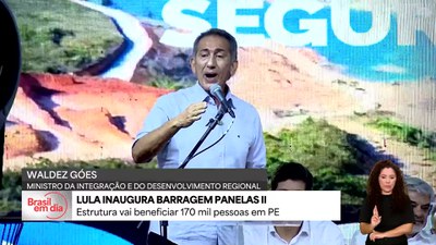 Presidente inaugura Barragem Panelas II em Pernambuco