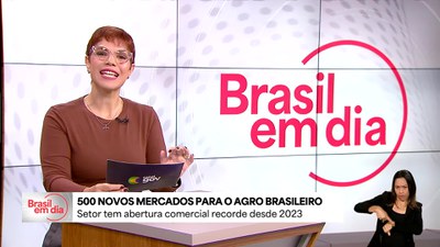 Governo do Brasil chega à abertura de 500 novos mercados desde 2023