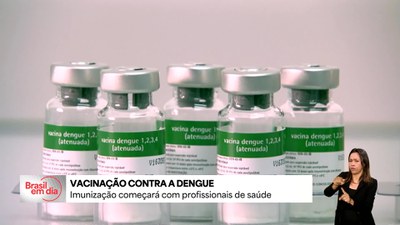 Ministério apresenta estratégia de vacinação da dengue com imunizante 100% nacional