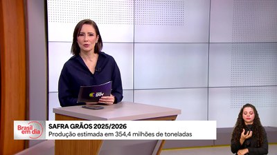 Safra de grãos é estimada em 354,4 milhões de toneladas