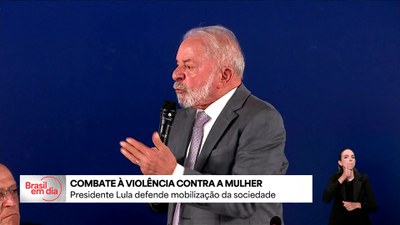Presidente defende mobilização da sociedade no combate à violência contra a mulher