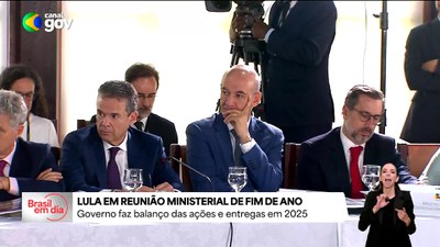Presidente Lula reúne ministros e apresenta balanço do governo