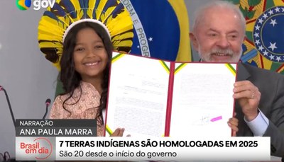 Governo homologou sete Terras Indígenas em 2025; e 20 desde 2023