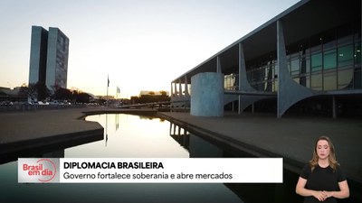 Com diplomacia, governo fortalece soberania e abre mercados