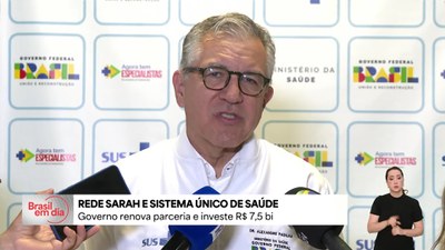Ministério da Saúde destina R$ 7,5 bilhões para renovação de parceria com a Rede Sarah