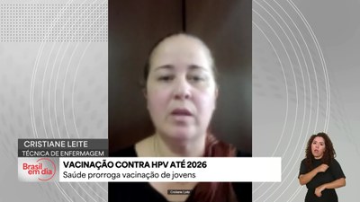 Ministério prorroga vacinação de jovens contra HPV até fim do primeiro semestre de 2026