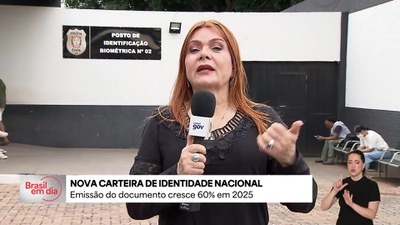 Emissão da Nova Carteira de Identidade cresce 60% em 2025