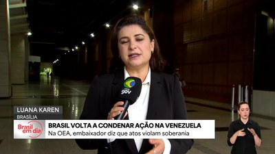 Brasil volta a condenar ação na Venezuela