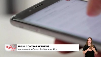 Brasil contra Fake: vacina contra Covid-19 não causa Aids