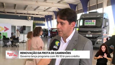 Programa Move Brasil é lançado com R$ 10 bi a juros baixos para compra de caminhões
