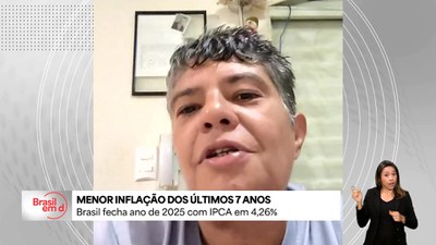 Brasil fecha ano de 2025 com menor inflação desde 2018