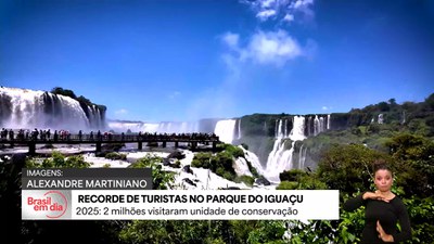 Parque Nacional do Iguaçu recebeu mais de 2 milhões de visitantes em 2025