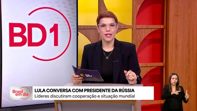 Lula conversou por telefne com Vladimir Putin, presidente da Rússia