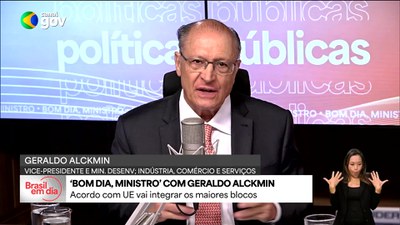 Alckmin: Acordo com UE promove integração dos maiores blocos econômicos