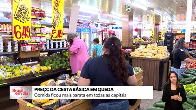 Dieese confirma: preço da cesta básica caiu em todas as capitais no 2º semestre