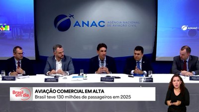 Aviação em alta: Brasil teve recorde de 130 milhões de passageiros em 2025