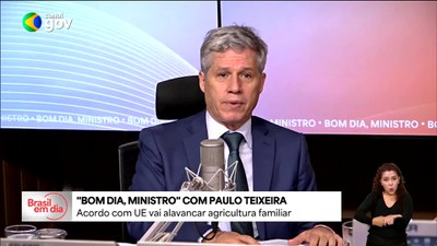 No Bom Dia, Ministro, Paulo Teixeira fala sobre impacto do Acordo Mercosul-UE