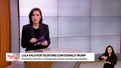 Lula fala por telefone com Donald Trump
