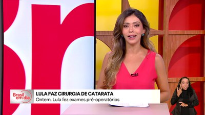 Presidente Lula faz cirurgia de catarata