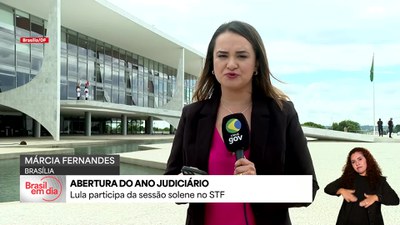 Lula participa de sessão solene no STF