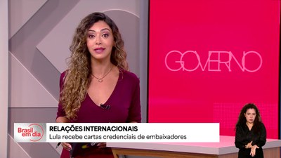 Lula recebe cartas credenciais de nove embaixadores