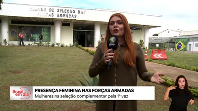 Mulheres passam pela Seleção Complementar para o Serviço Militar