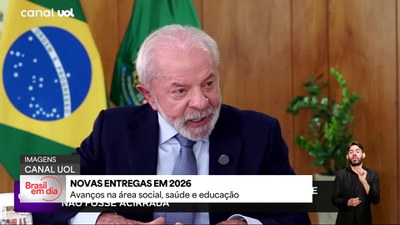 Em entrevista, Lula destaca entregas na área social, saúde e educação em 2026